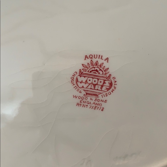 Enoch Woods “Aquila” service platter, beautiful! - Picture 3 of 3